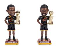 A Group of Cleveland Cavaliers 2016 NBA Championship Items Including Kyrie Irving Signed Autograph Basketball,