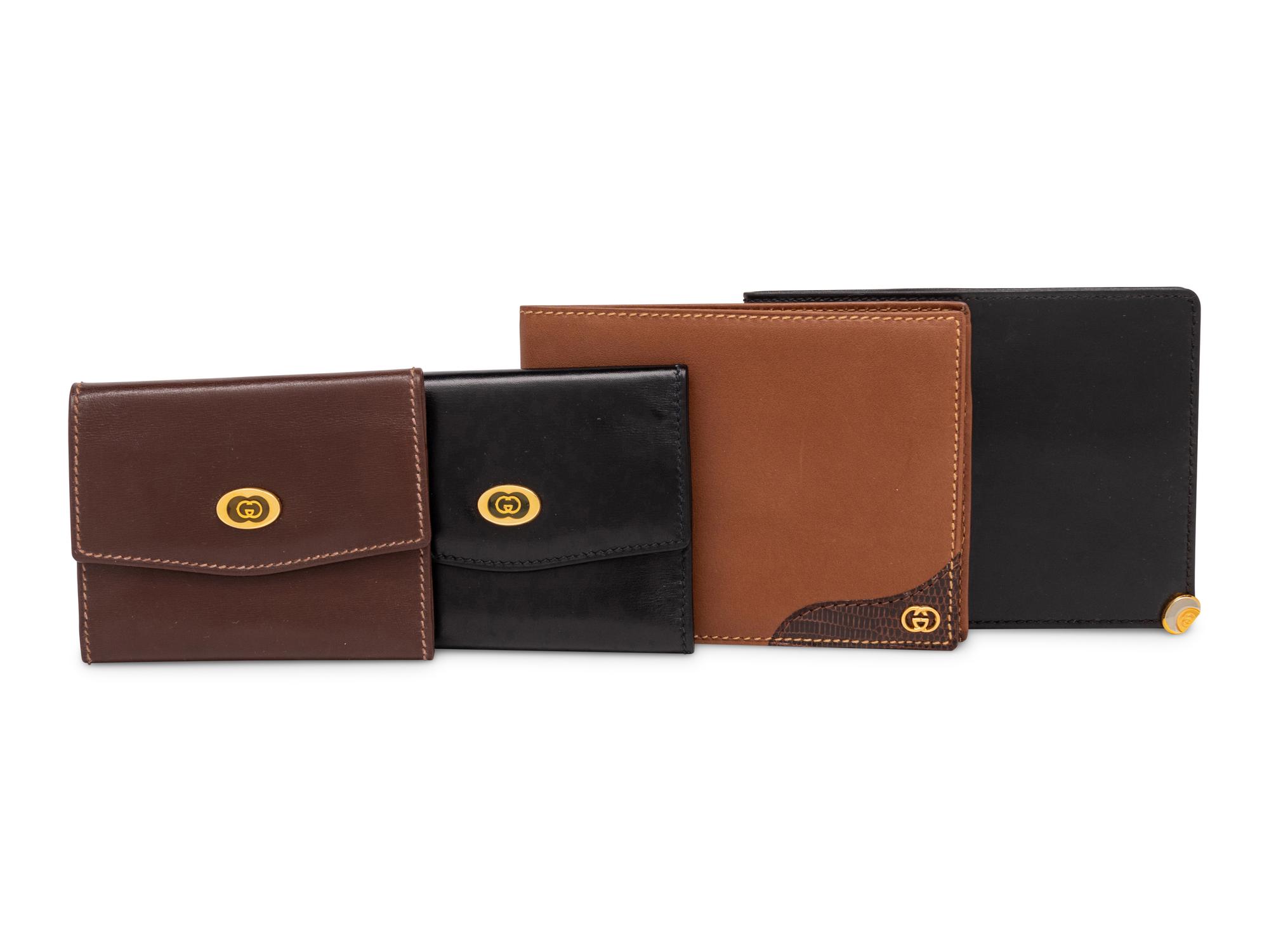 Gucci, Four Leather Accessories
