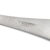 A Pair of Federal Coin Silver Salt Spoons