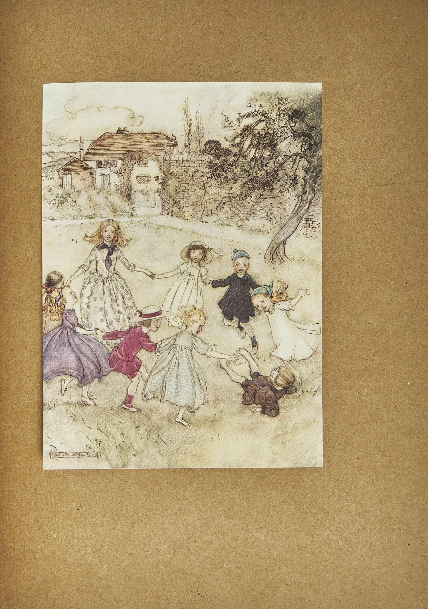 [Rackham, Arthur] Mother Goose The Old Nursery Rhymes