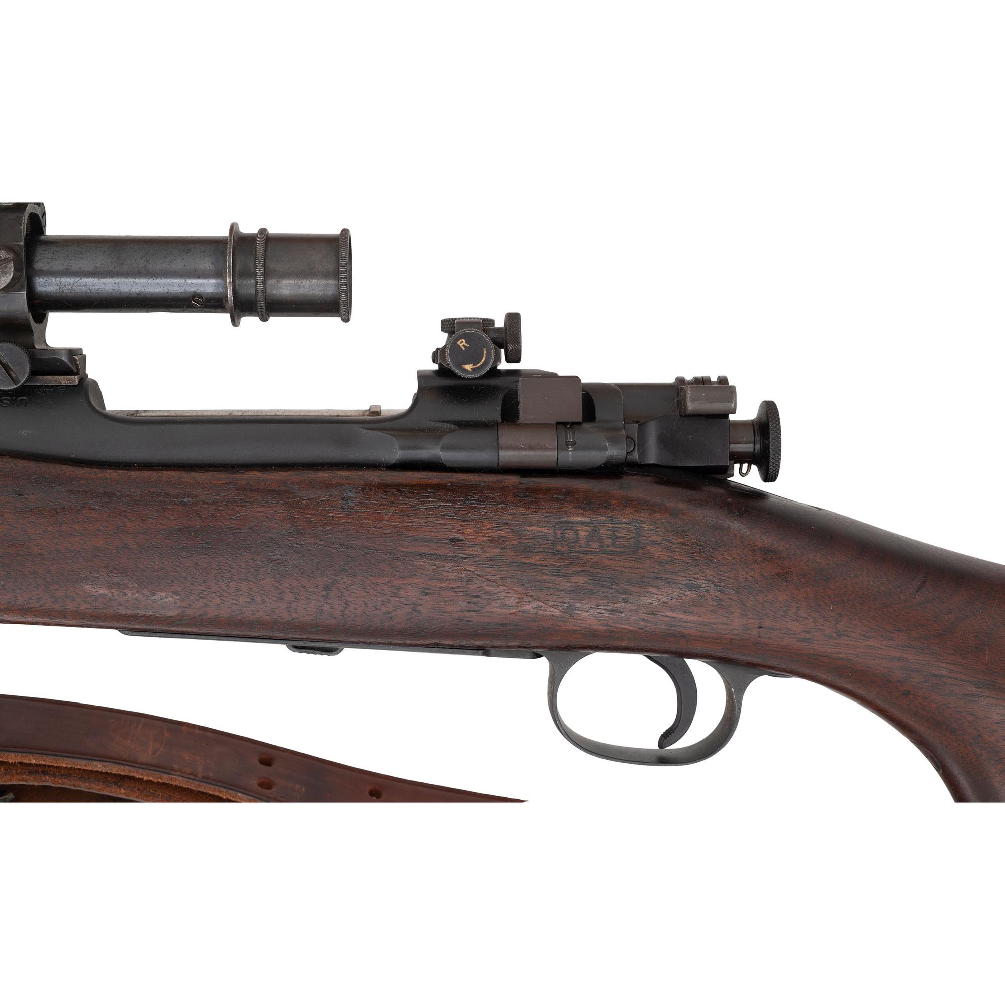 **U.S. Springfield Model 1922M1 with Winchester A5 Scope