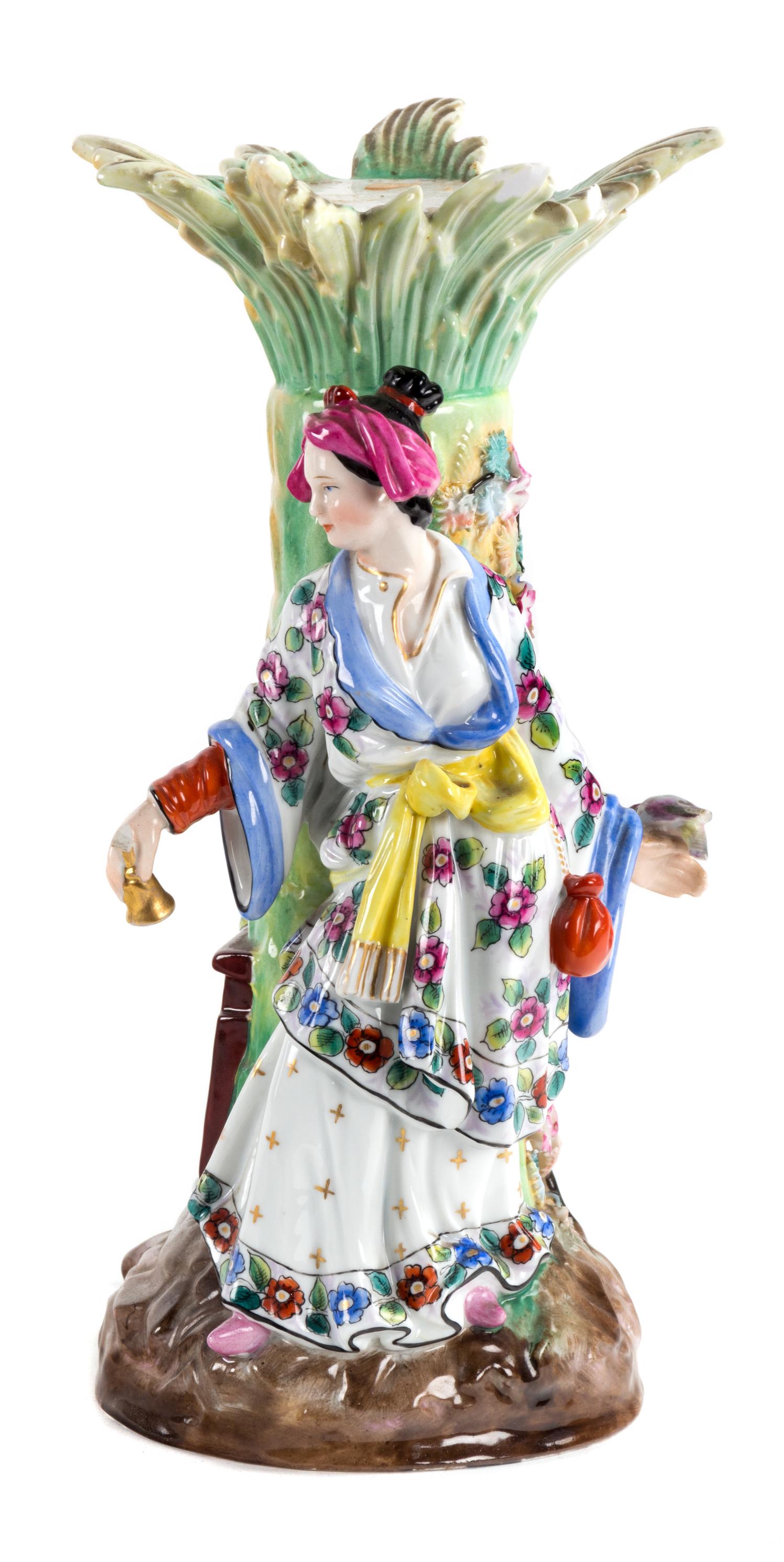 A Berlin Porcelain Footed Compote Height 11 1/2 inches. — 19TH CENTURY