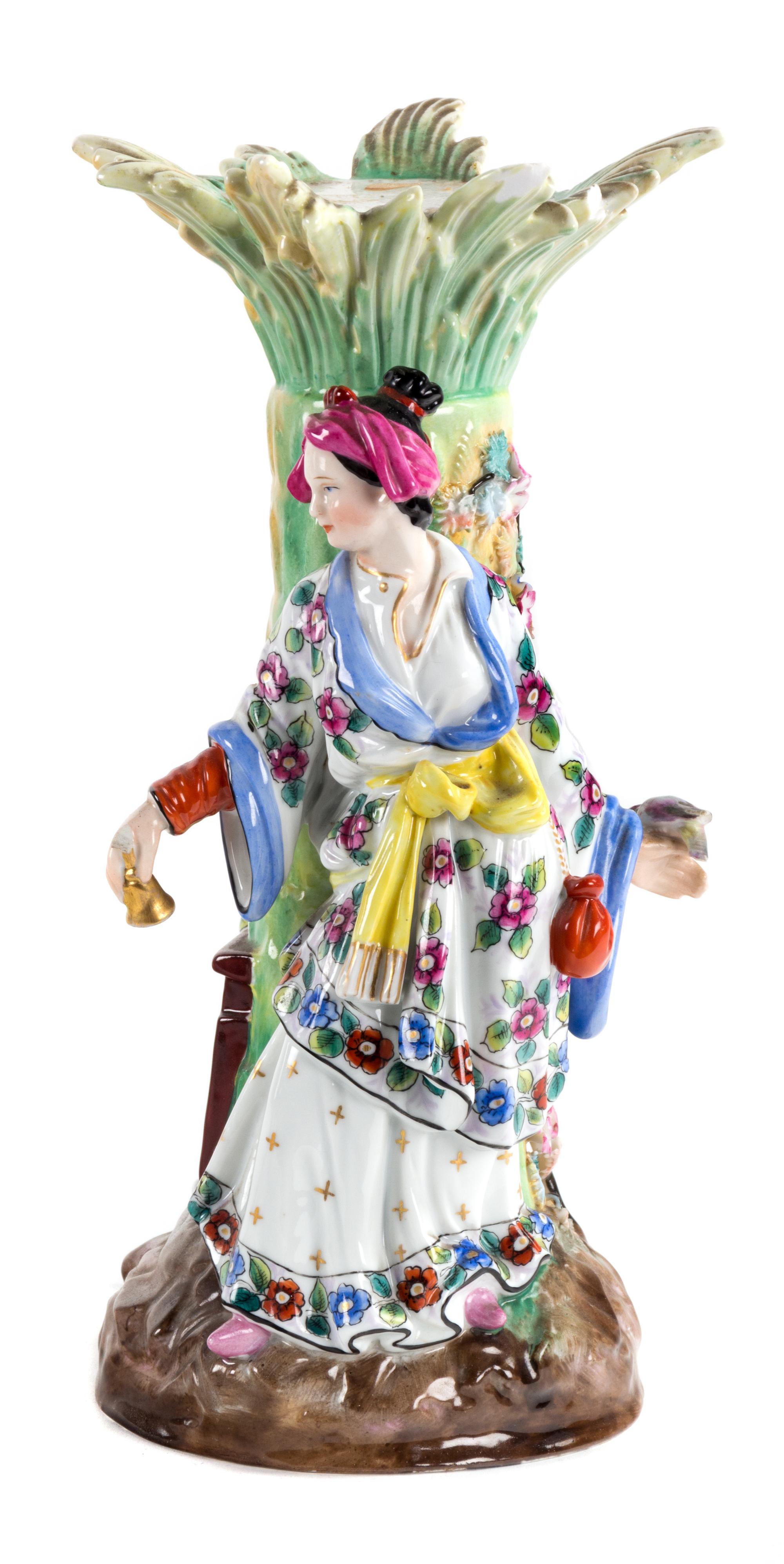 A Berlin Porcelain Footed Compote Height 11 1/2 inches. — 19TH CENTURY