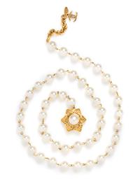 A Chanel Pearl Necklace, 32".