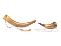 Decorated Powder Horns