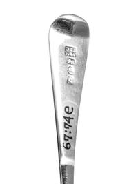 A George III Silver Condiment Spoon