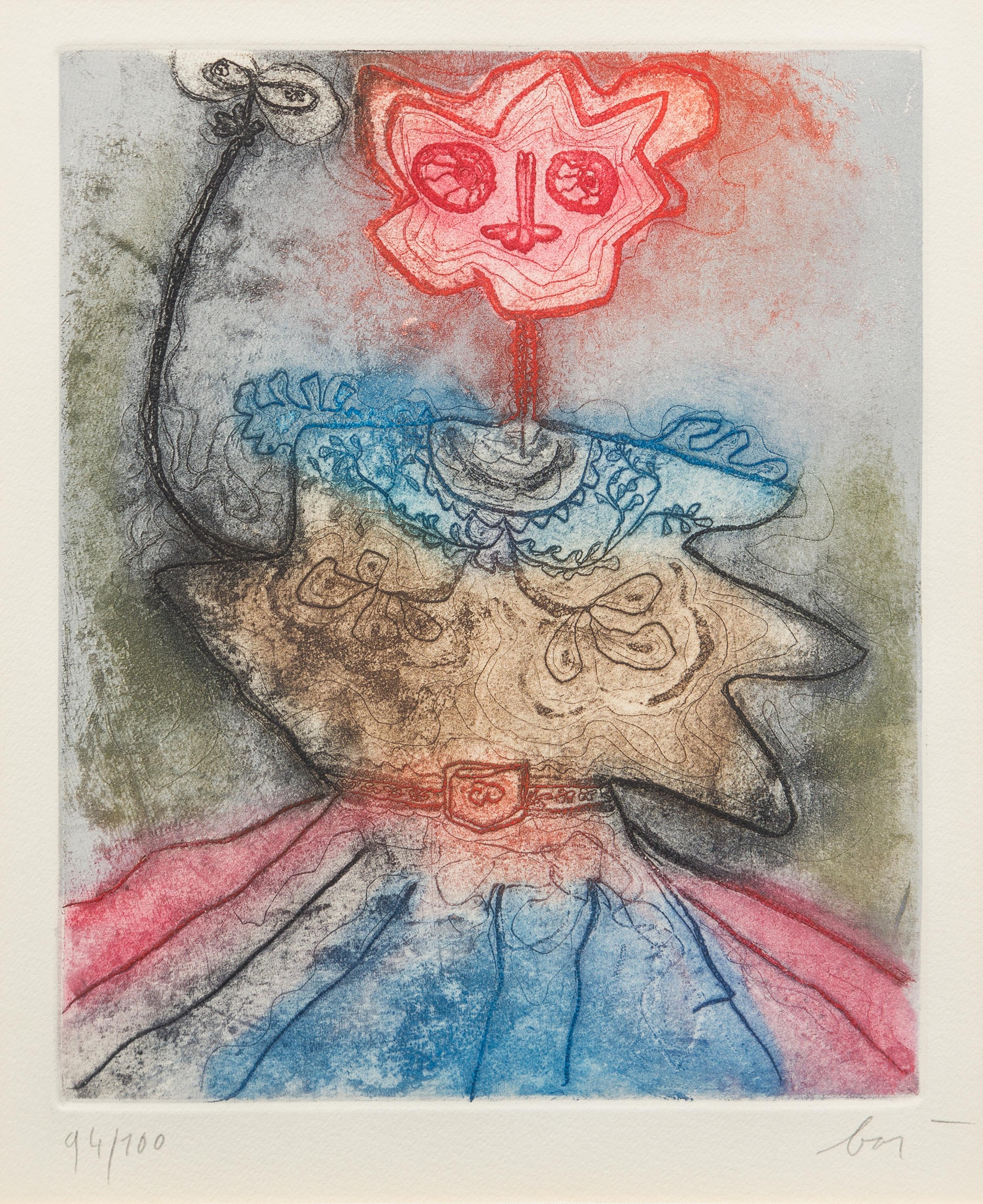 Enrico Baj, (Italian, 1924-2003), Untitled
