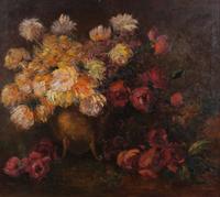 Olive Chaffee, (American, 1886-1980), Still Life of Flowers