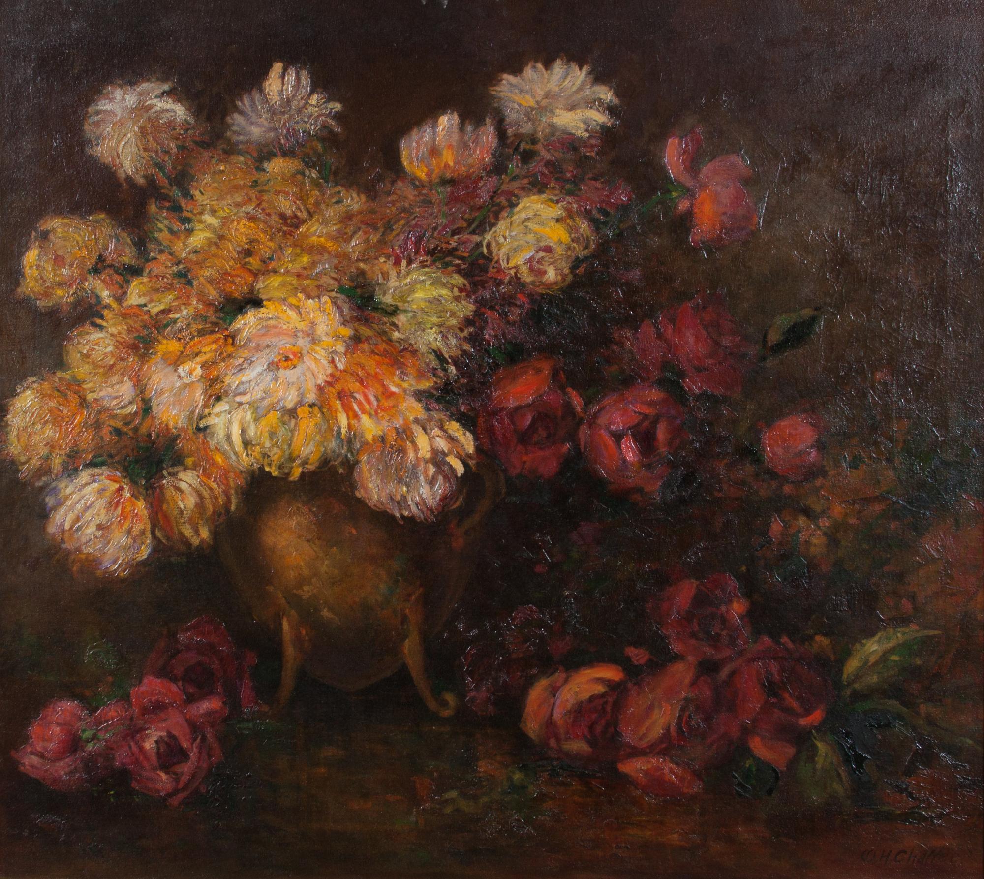 Olive Chaffee, (American, 1886-1980), Still Life of Flowers