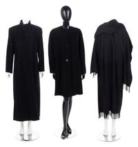 Five Designer Coats: Four Giorgio Armani, One Salvatore Ferragamo