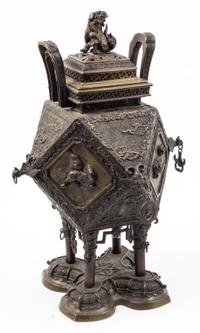 A Japanese Bronze Censer