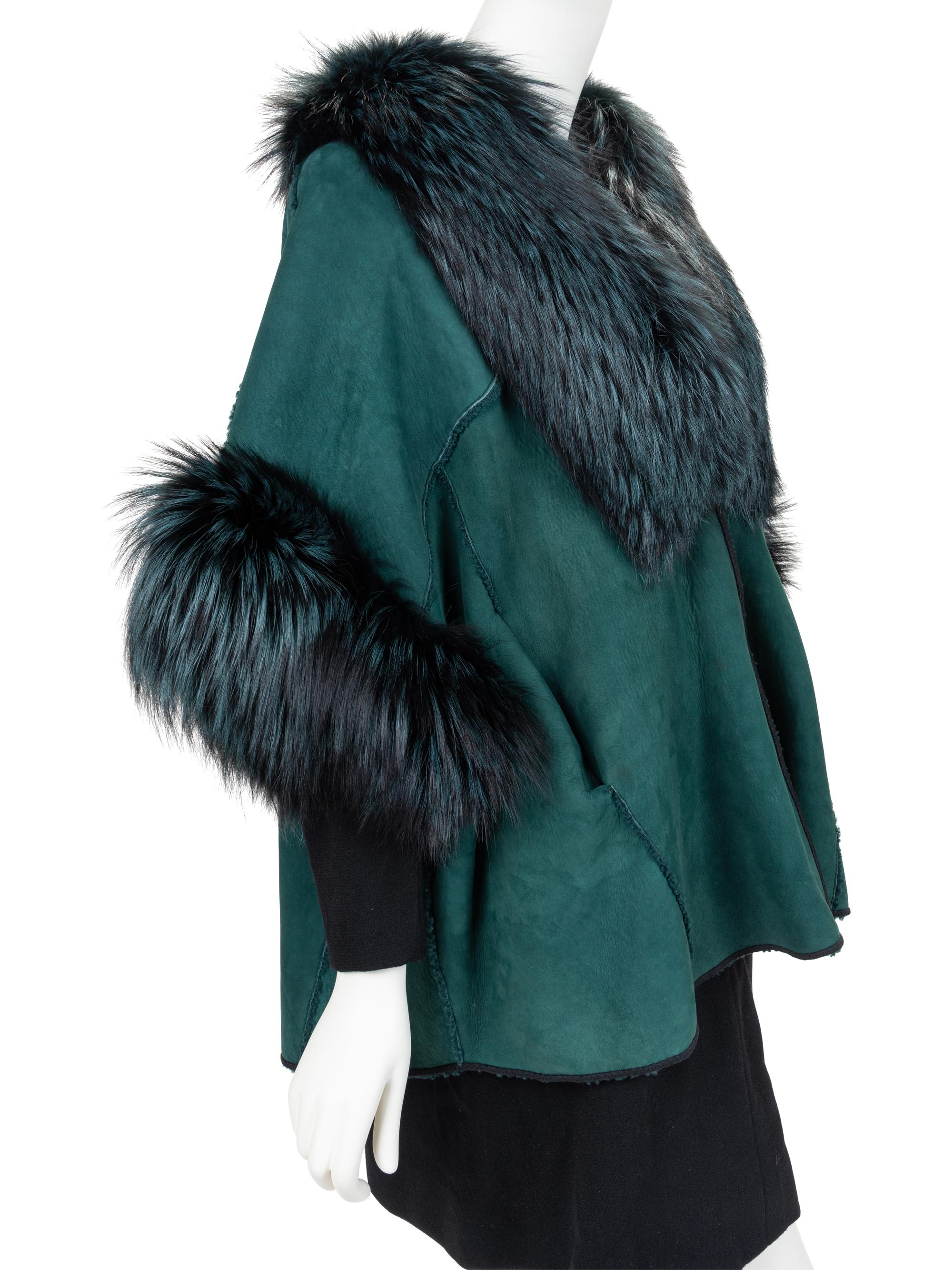 Dennis Basso Fur-Trimmed Jacket