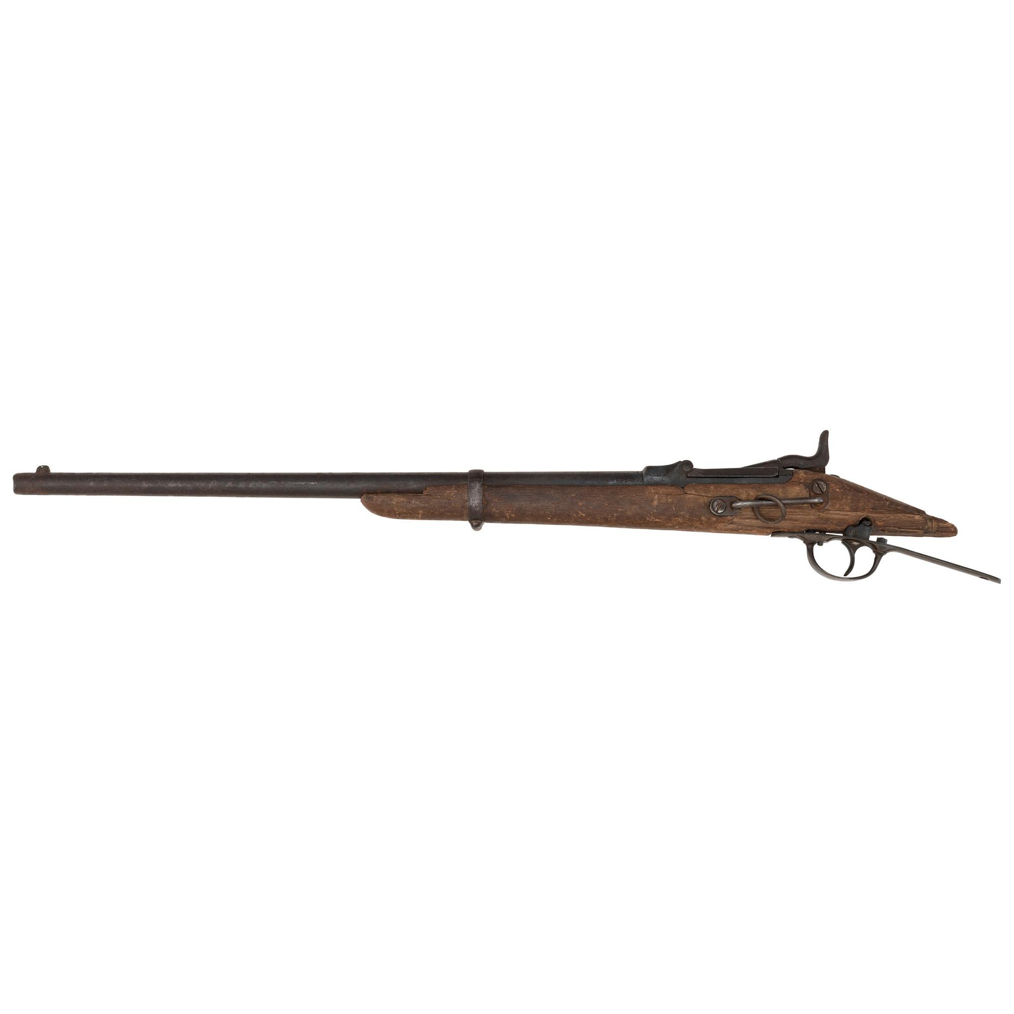 Relic Condition 4-Digit "Custer Era" Springfield Model 1873 Carbine with Broken Stock