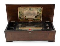 A Continental Cylinder Music Box