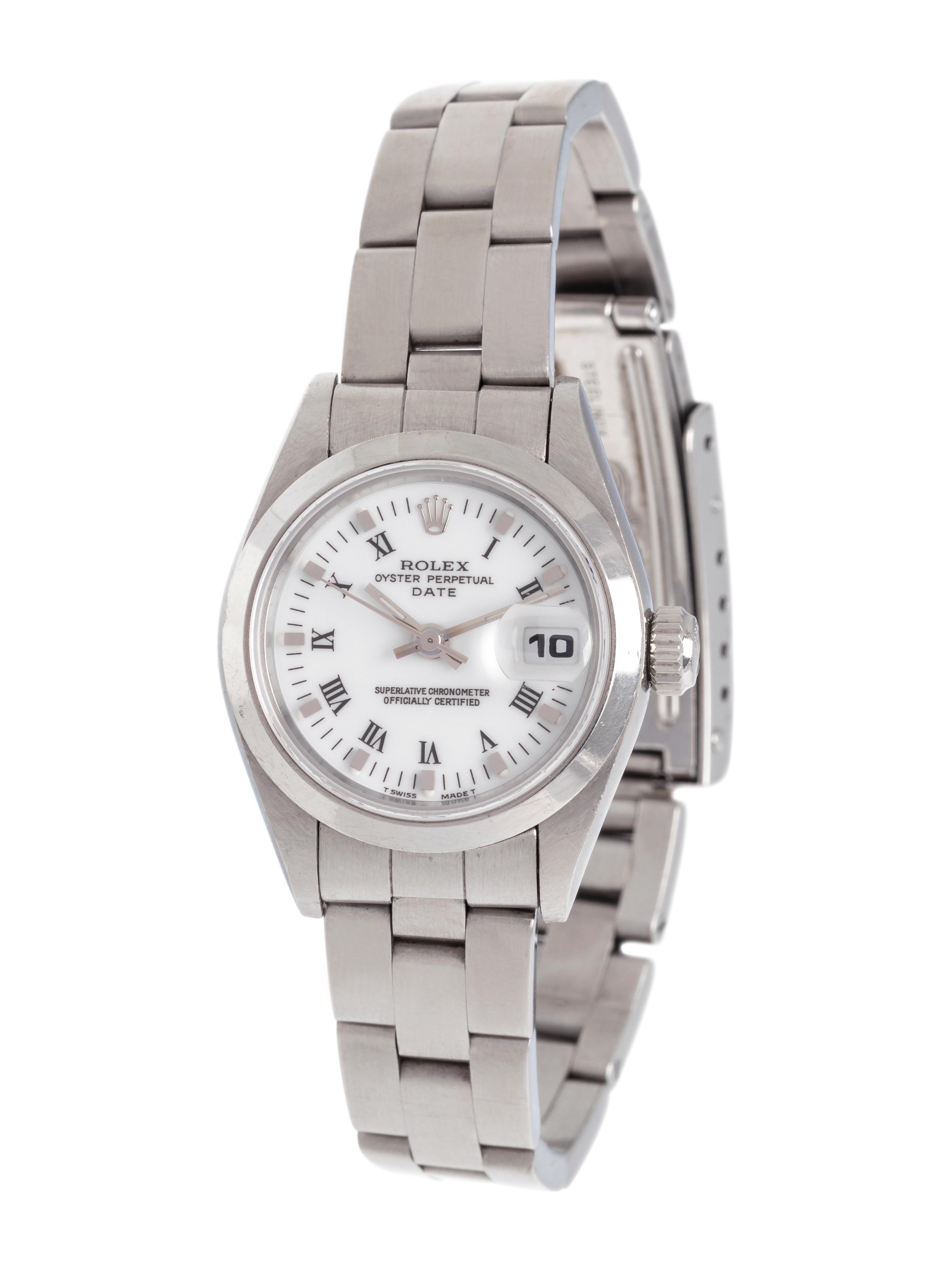 ROLEX, STAINLESS STEEL REF. 69160 'OYSTER PERPETUAL DATE' WRISTWATCH, CIRCA 1996