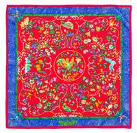 An Hermes 90cm Silk Scarf, 36"x36".