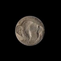 A United States 1937-D Buffalo: 3 Legs 5c Coin