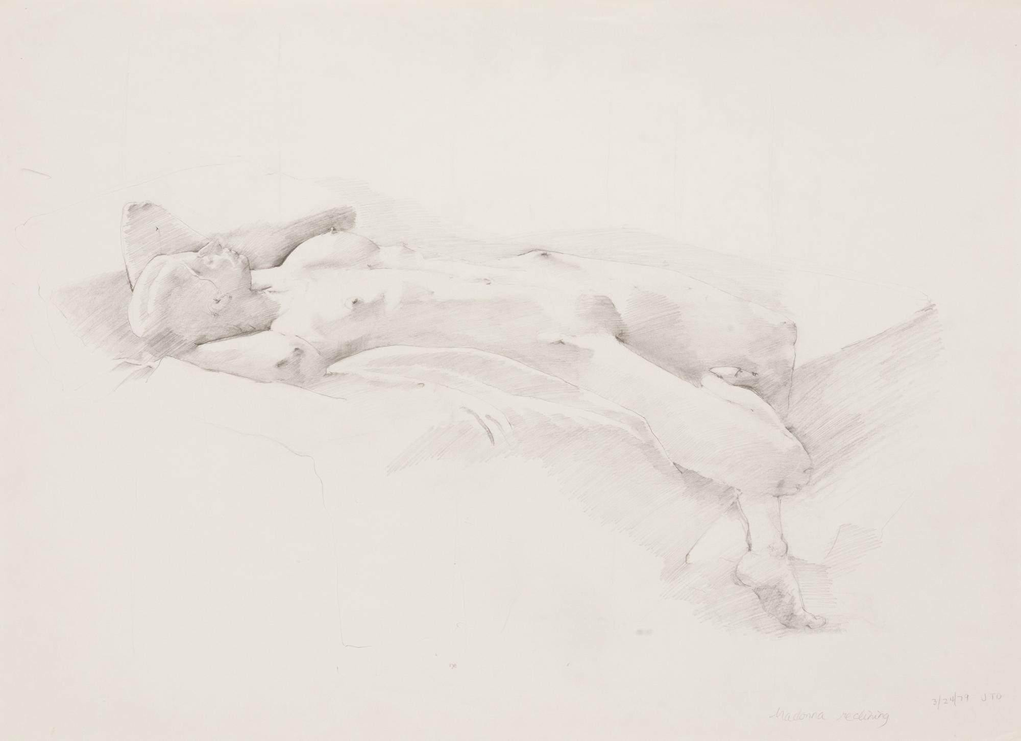 Madonna, Reclining