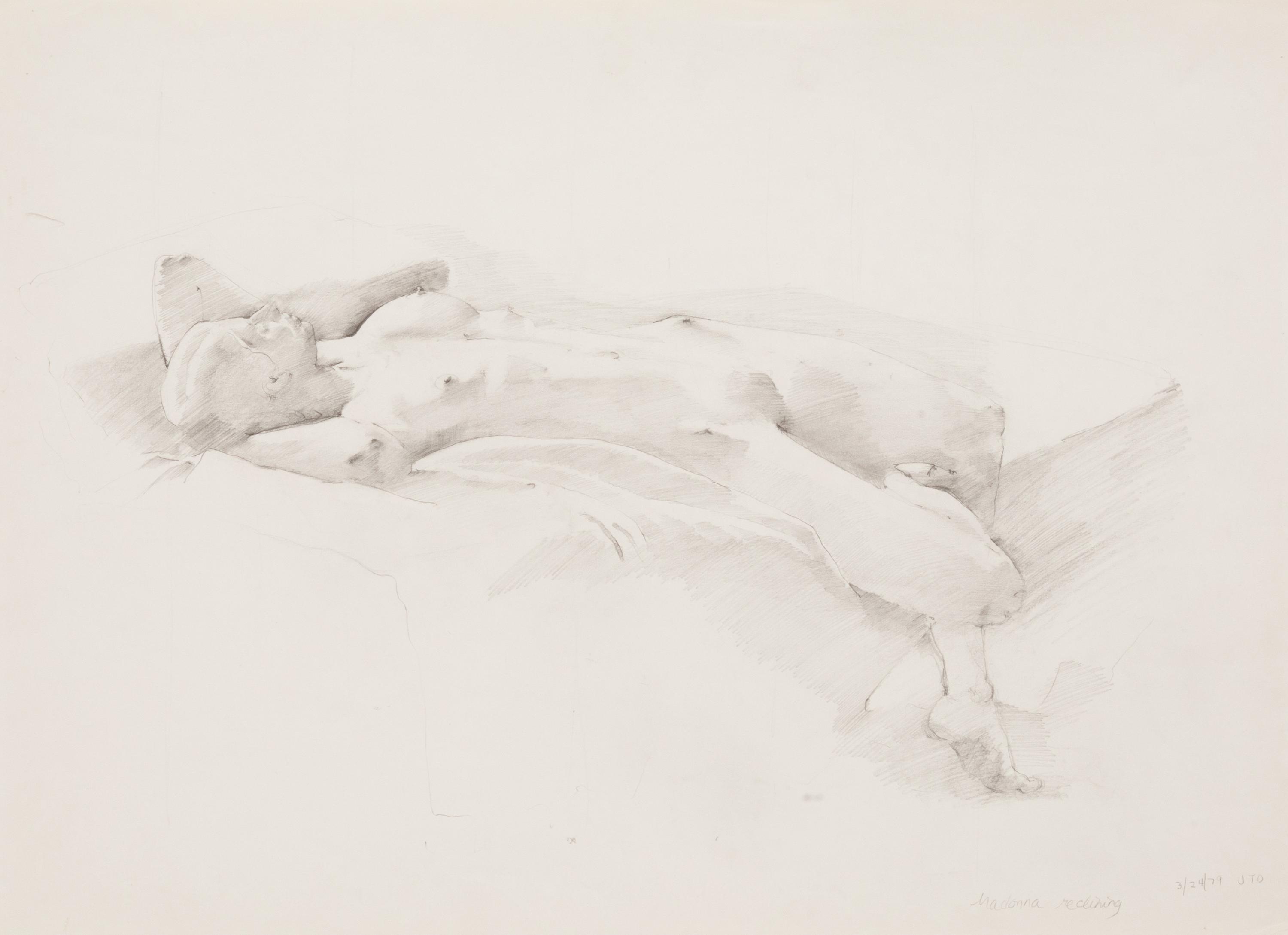Madonna, Reclining