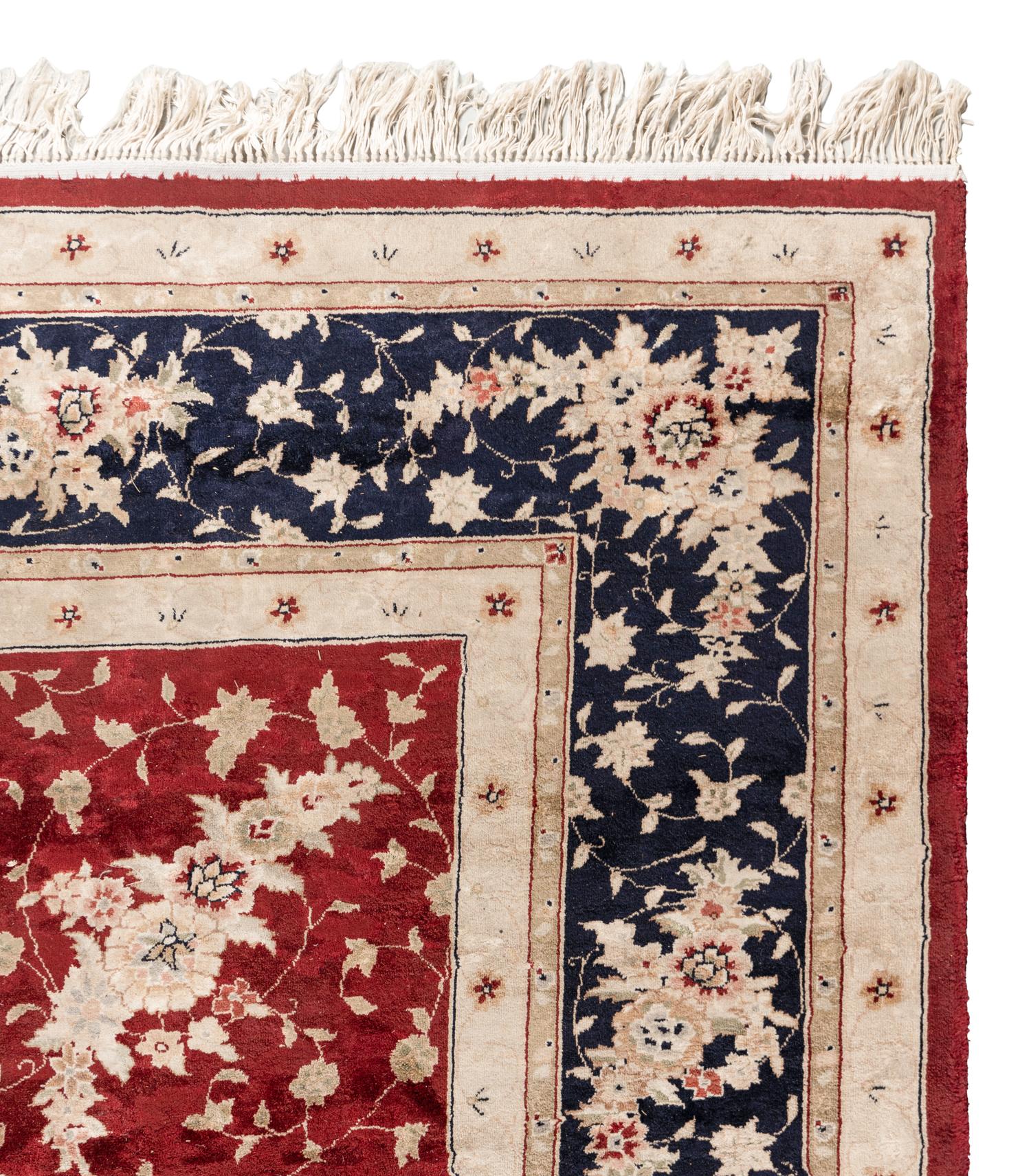 An Indian Silk Rug