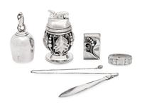 A Group of Georg Jensen Silver Articles