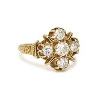 ANTIQUE, DIAMOND RING
