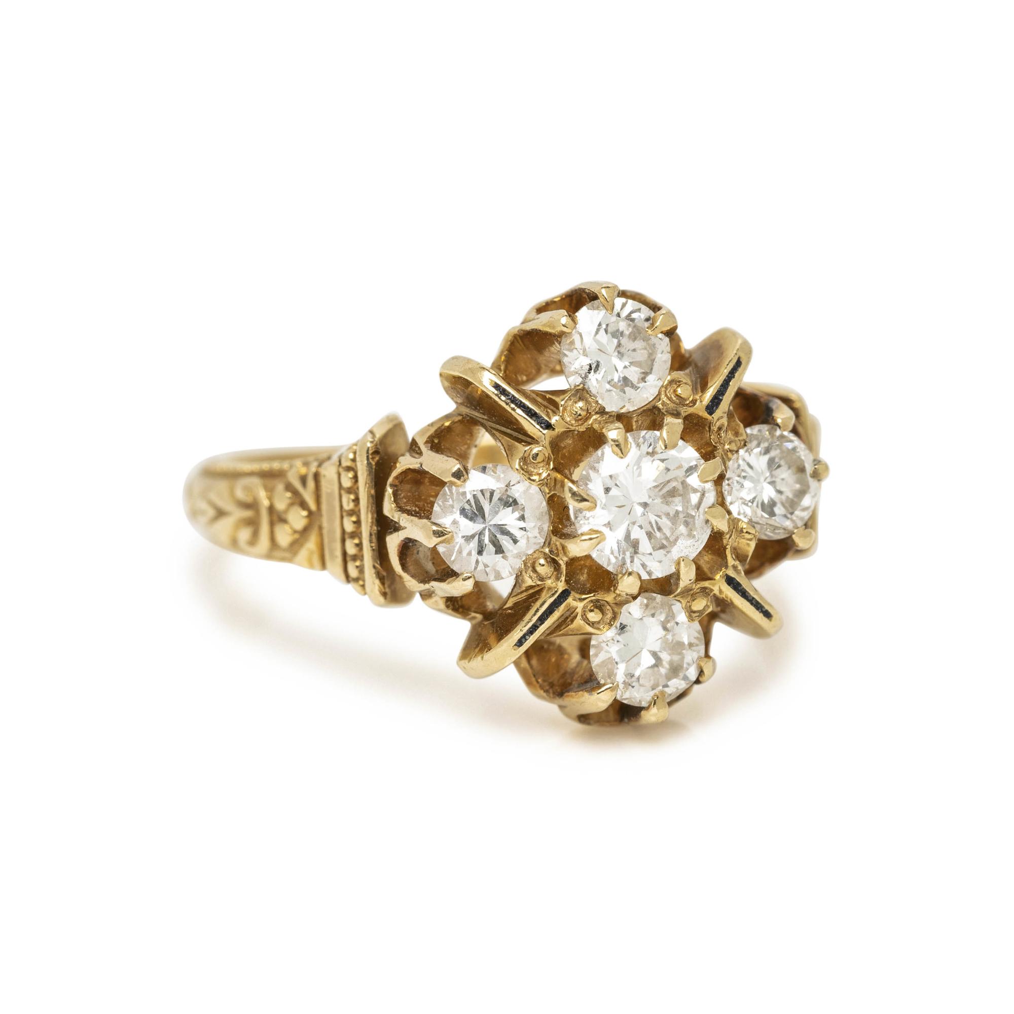 ANTIQUE, DIAMOND RING