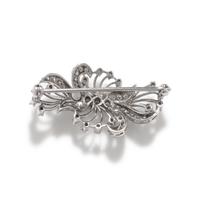 WHITE GOLD AND DIAMOND BROOCH