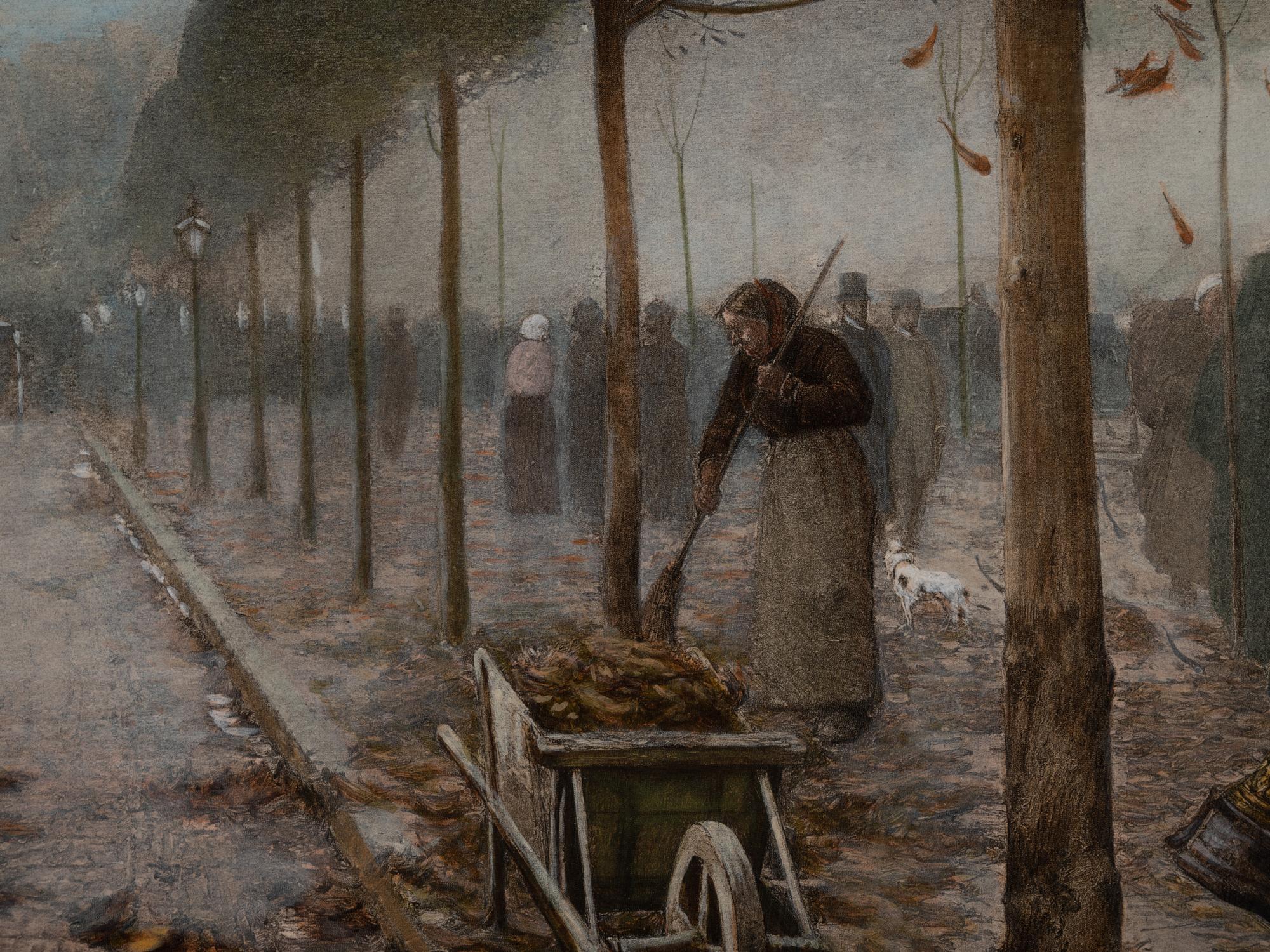 A Pair of Photogravure Prints after Autumn in Paris , 1890, by Childe Hassam (American, 1859–1935)
