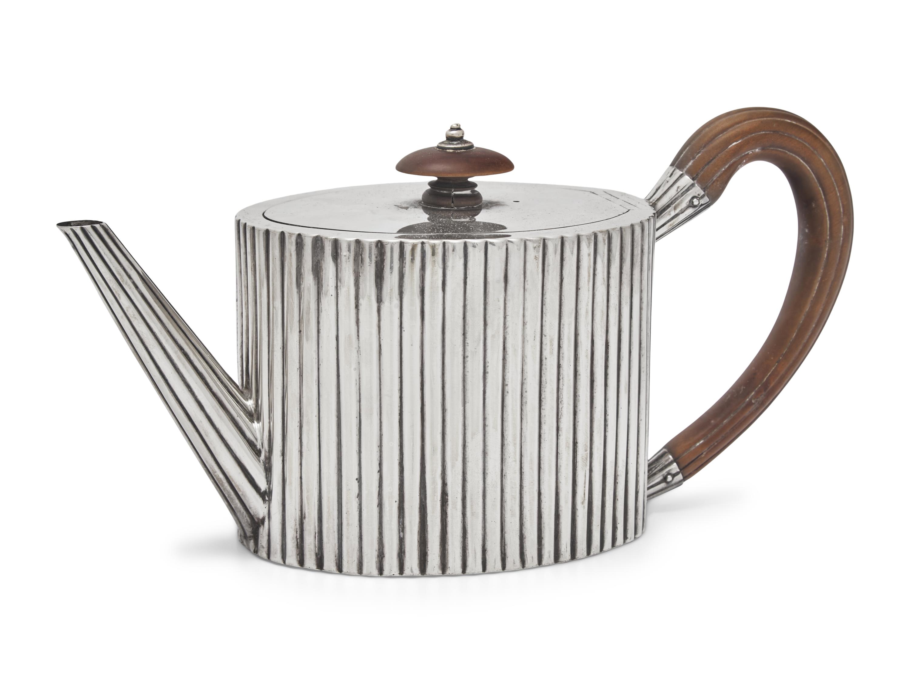 A George III Sterling Silver Teapot