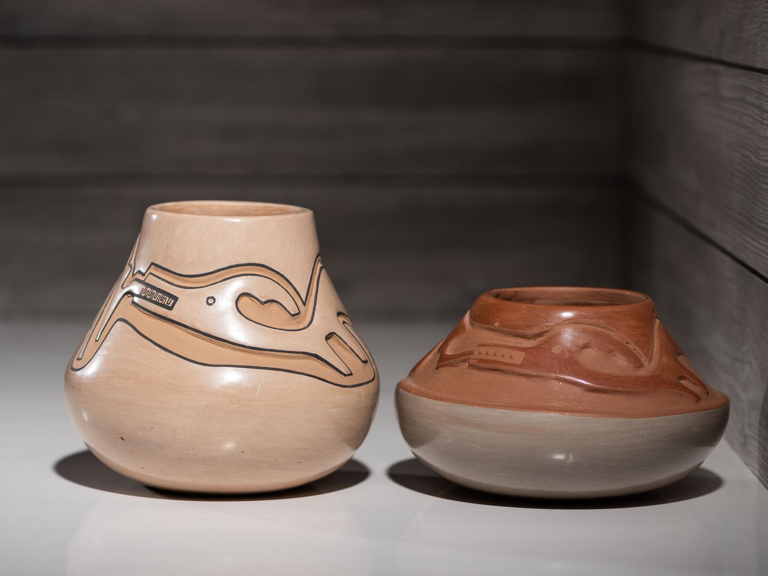 Polychrome Pottery Jars