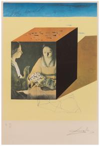 Salvador Dali, (Spanish, 1904–1989), Caring for a Surrealist Watch, 1971