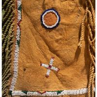 Central Plains Beaded Hide Leggings