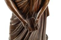 An Italian Bronze Figure of Demosthenes