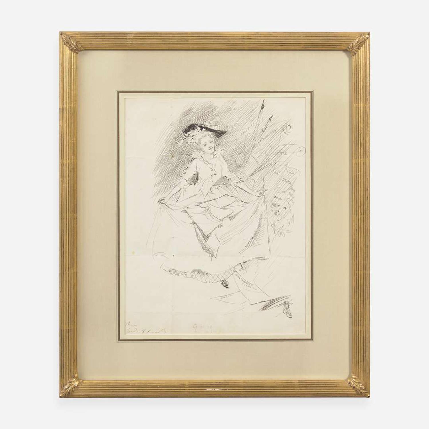 [Children's & Illustrated] [Rackham, Arthur] Proposed Cover Art for the Westminster Budget.