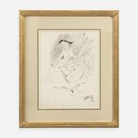 [Children's & Illustrated] [Rackham, Arthur] Proposed Cover Art for the Westminster Budget.