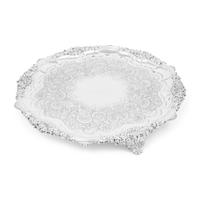 An Early Victorian Silver Salver