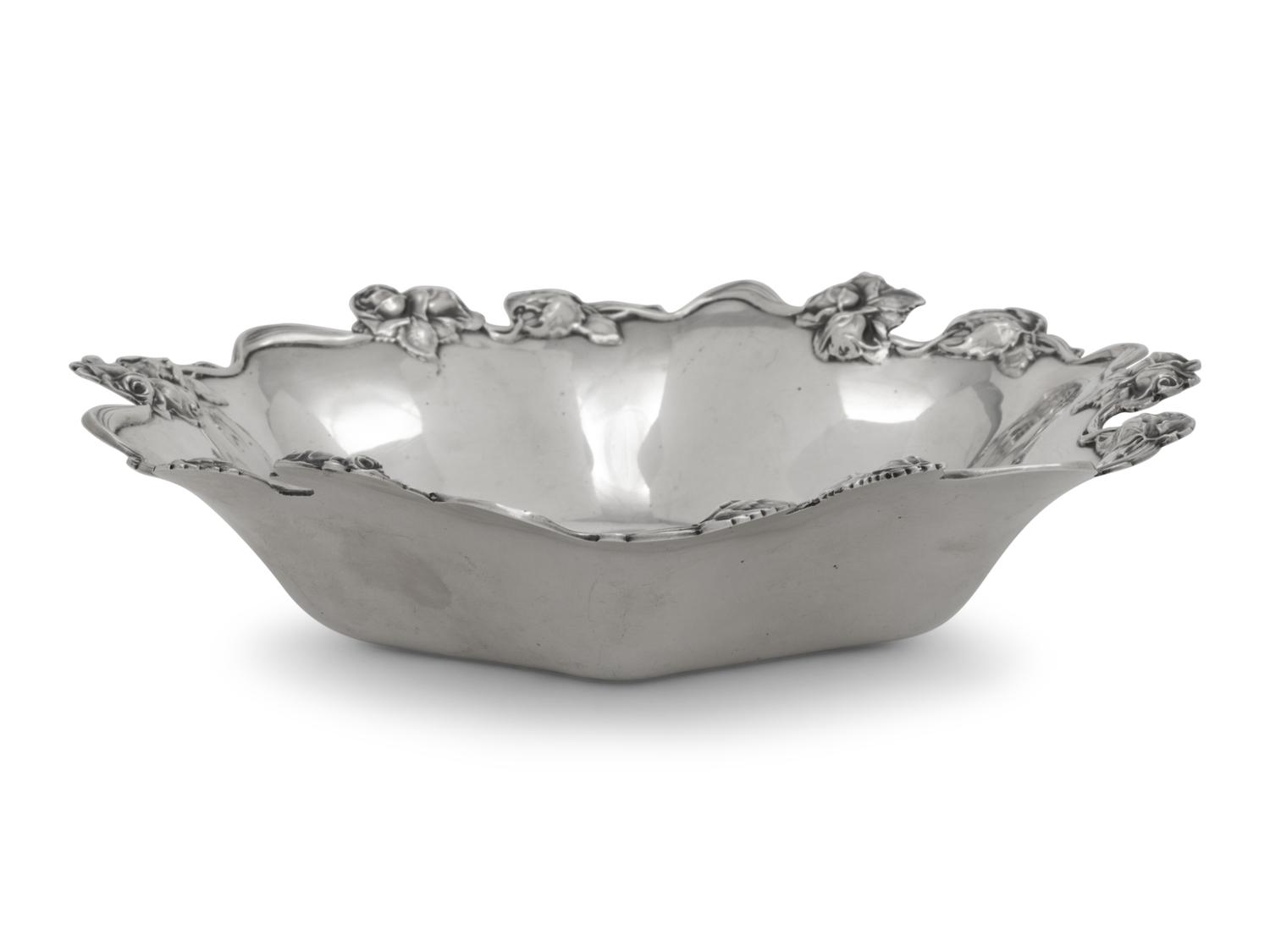 An American Silver Floriform Bowl