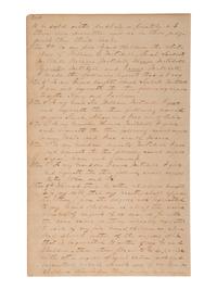 [ENSLAVEMENT]. 1853 will of Green Mitchell bequeathing 29 enslaved persons to family. Decatur, GA.