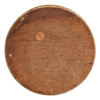 A Regency Giltwood and Part Ebonized Bullseye Mirror