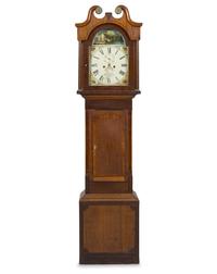 An English Mahogany Longcase Clock