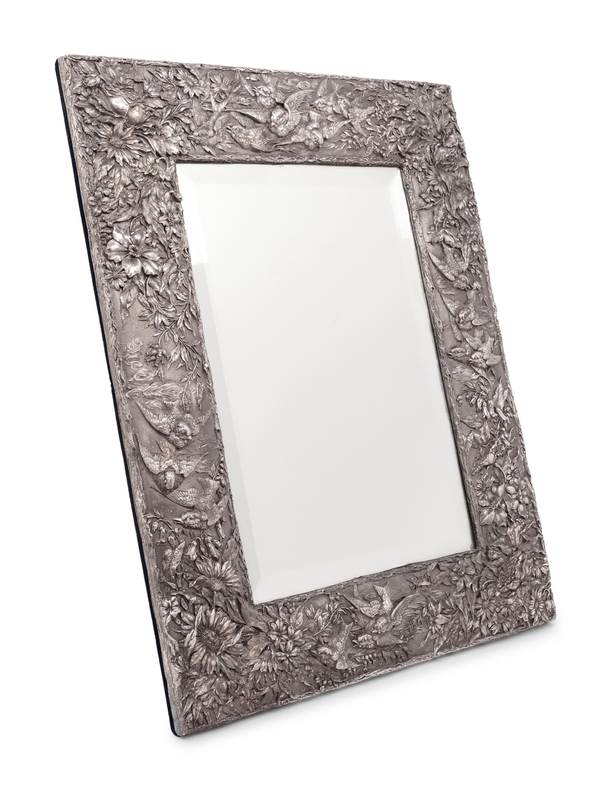 An American Silver Picture Frame