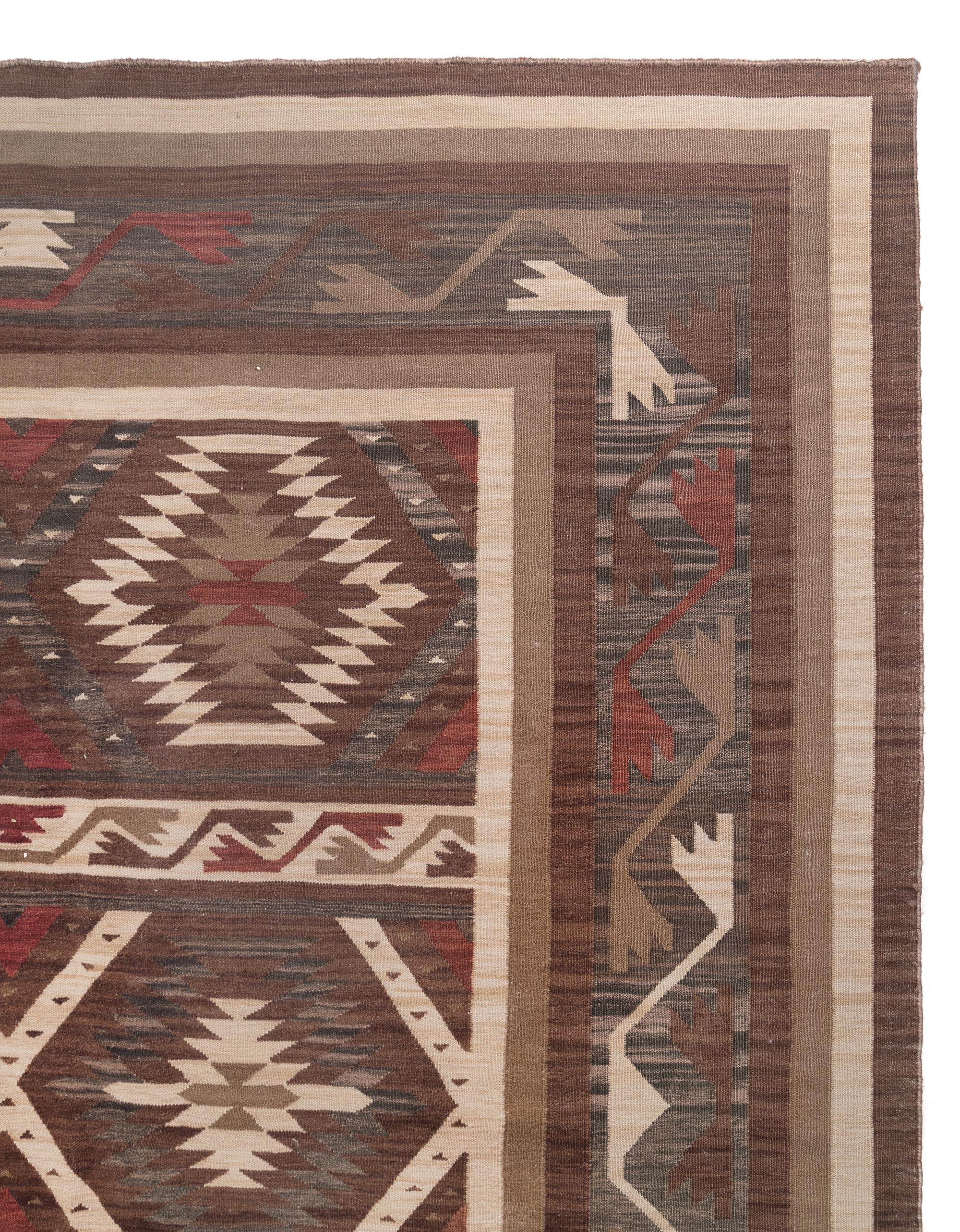 A Soutwestern Style Area Rug