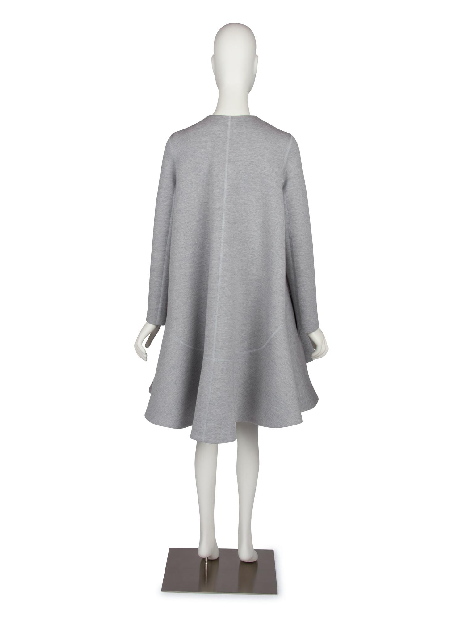 Christian Dior Gray Swing Coat, c. 2016