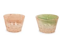 A Venetian Gilt Iridescent Glass Table Service
