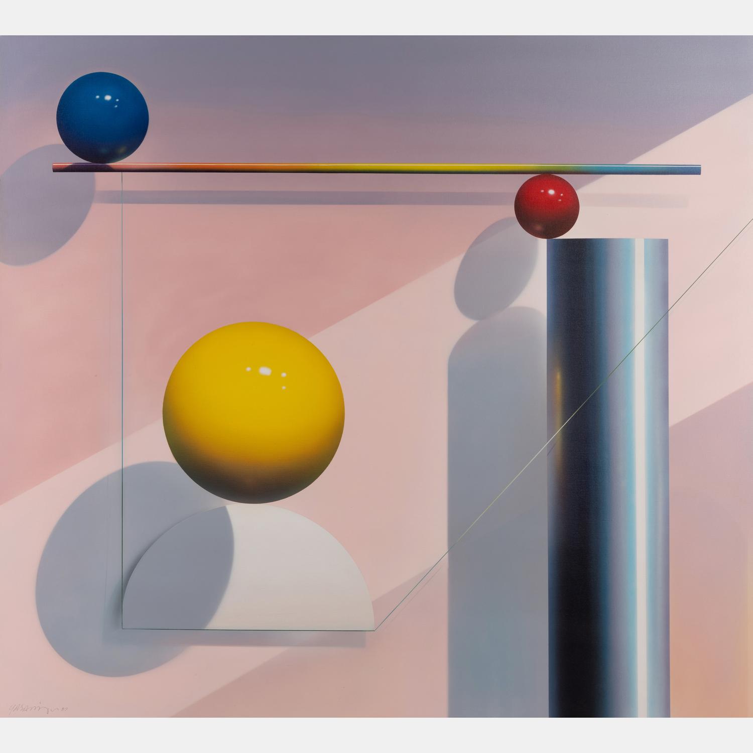 Composition of a Yellow Sphere