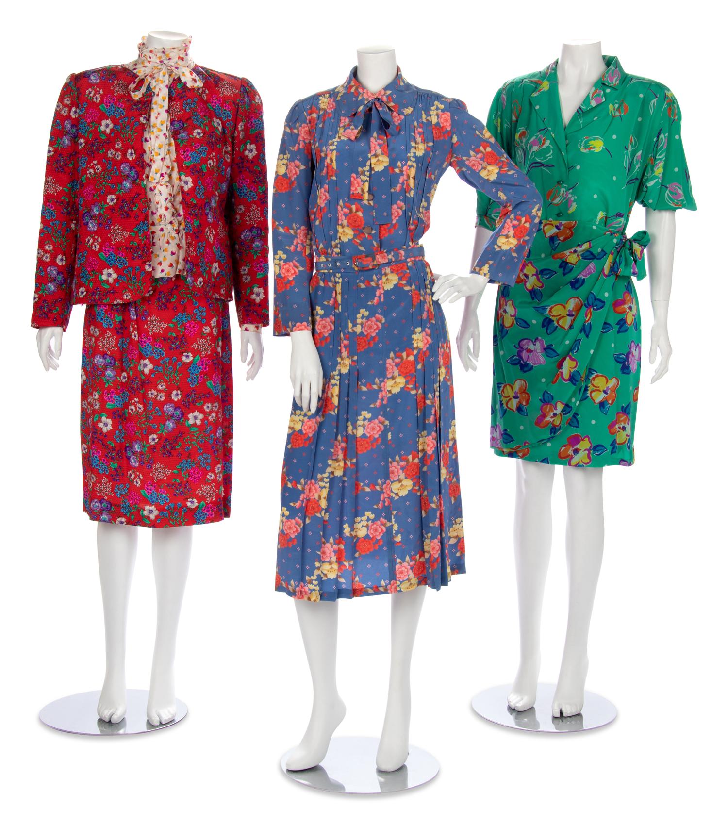 Three Vintage Emanuel Ungaro Summer Ensembles, 1980s