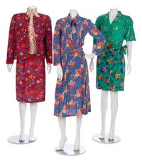 Three Vintage Emanuel Ungaro Summer Ensembles, 1980s