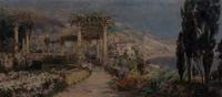 Alois Arnegger, (Austrian, 1879-1963), View of the Coast