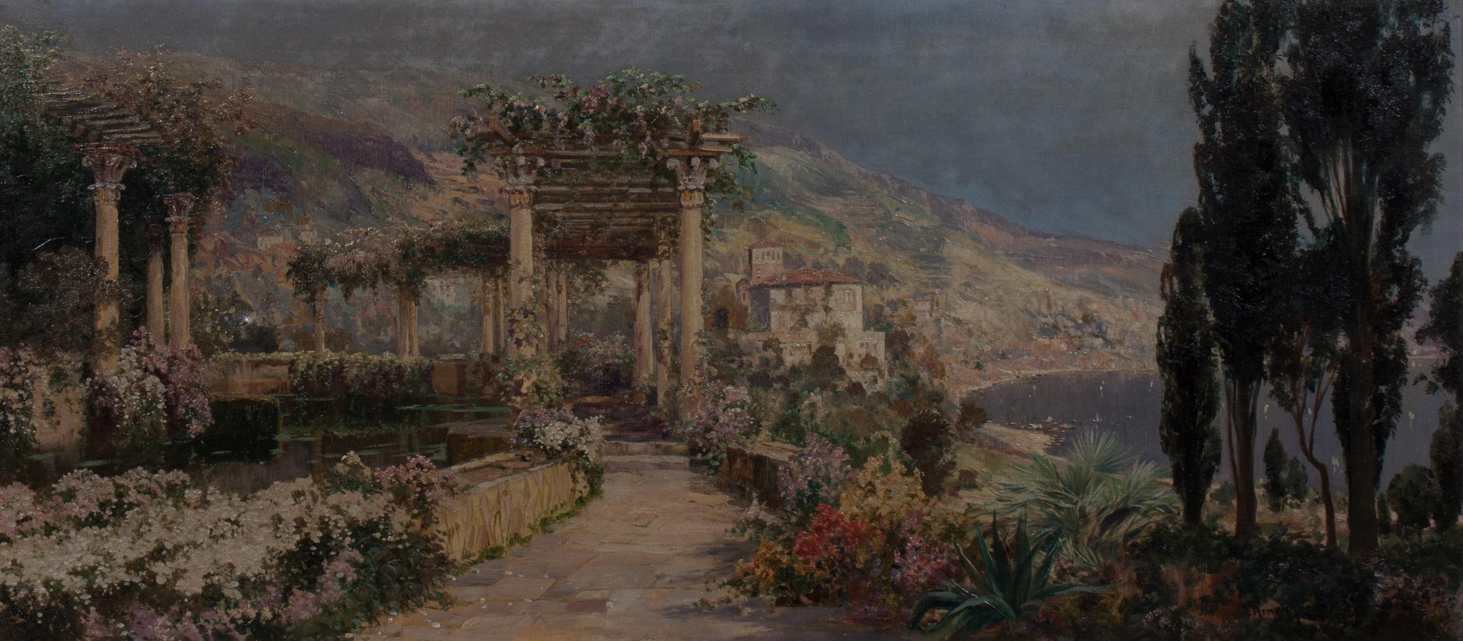 Alois Arnegger, (Austrian, 1879-1963), View of the Coast